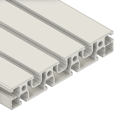 MODULAR SOLUTIONS EXTRUDED PROFILE<br>32MM X 180MM, CUT TO THE LENGTH OF 1000 MM